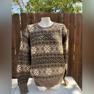 Vintage Polo Ralph Lauren wool sweater size Large.